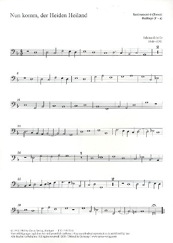 Nun komm der Heiden Heiland