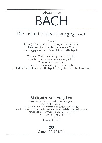 Die Liebe Gottes ist ausgegossen