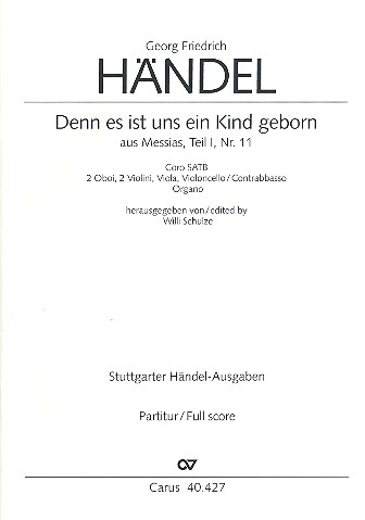 Denn es ist uns ein Kind geboren (Version 1)