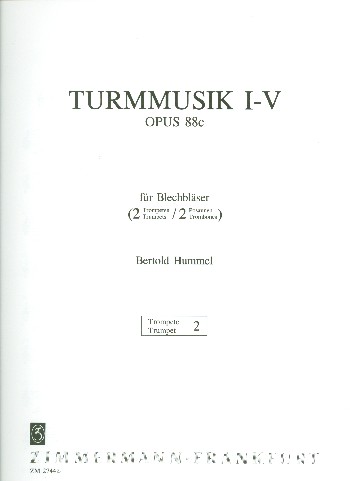 Turmmusik Nr.1-5 op.88c