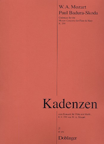 Kadenzen zu Mozarts Konzert für Flöte und Harfe KV599