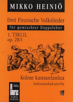 Drei finnische Volkslieder op. 28