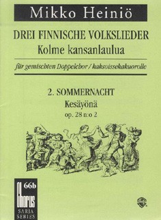 Drei finnische Volkslieder op. 28
