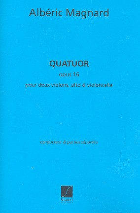 Quatuor op.16 pour 2 violons, alto