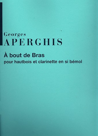 À bout de bras pour hautbois et clarinette