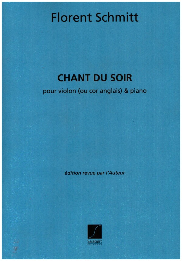 Chant Du Soir