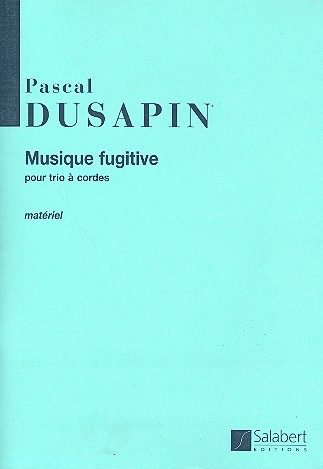 Musique fugitive