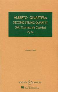 String Quartet 2 op. 26 HPS 971