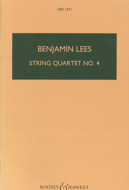 Streichquartett Nr. 4 HPS 1271