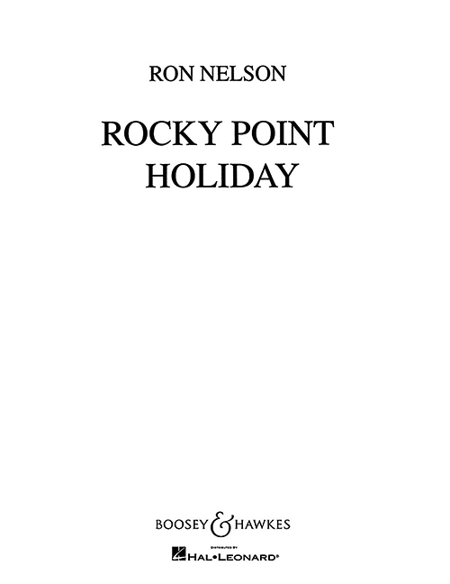 Rocky Point Holiday QMB 358