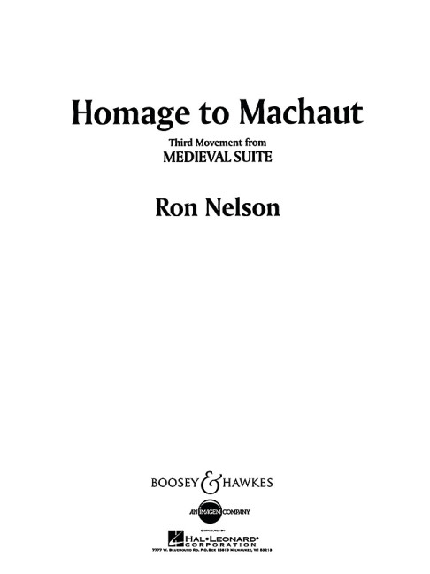 Medieval Suite QMB 429