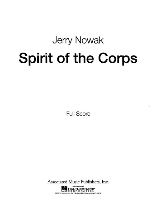 Nowak, Jerry: Spirits of the Corps QMB 551