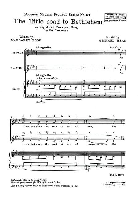 The little road to Bethlehem Nr. 171