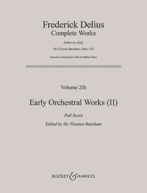 Early Orchestral Works GA IV/21b