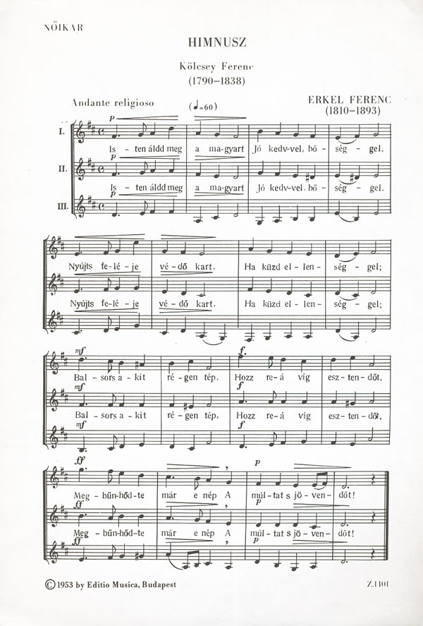 Hungarian National Anthem