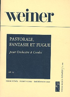 Pastorale, Fantasie und Fuge op.23