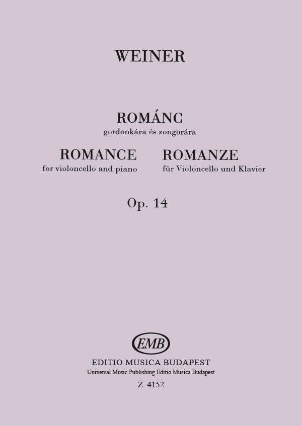 Romanze op.14 für Violoncello