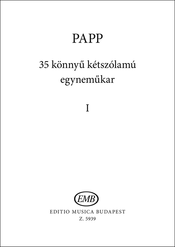 35 Easy 2-part Choruses vol.1