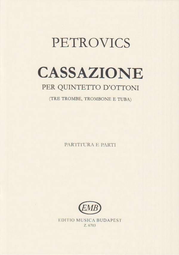 Cassazione for 3 trumpets, trombone