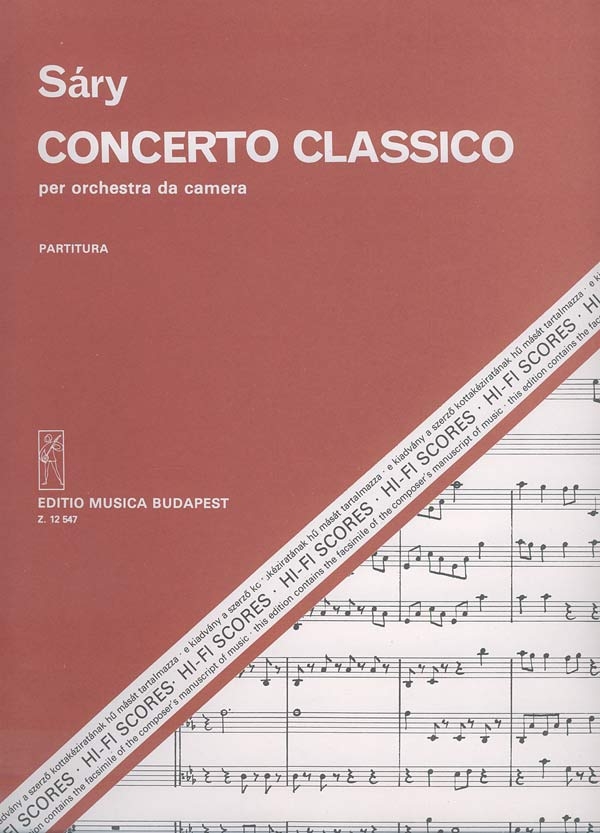 Sáry László Concerto classico