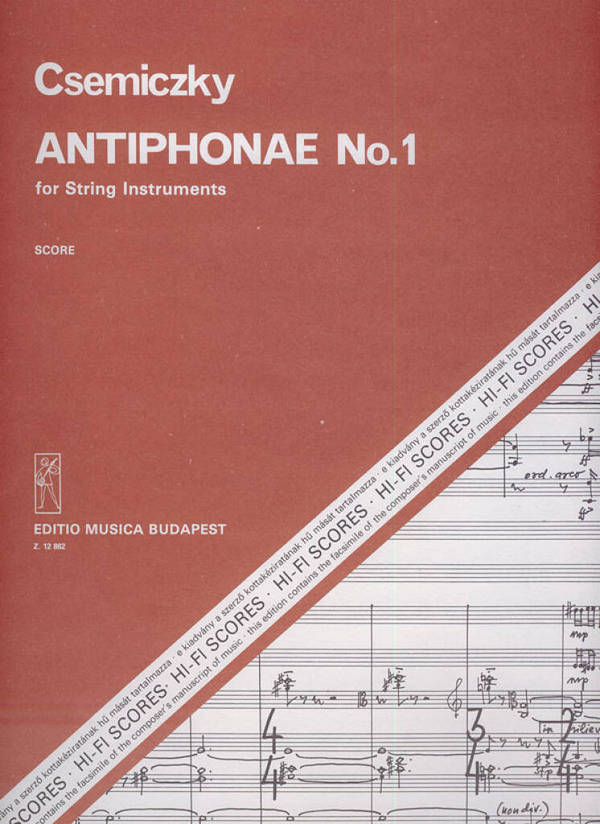 Csemiczky Miklós Antiphonae No. 1