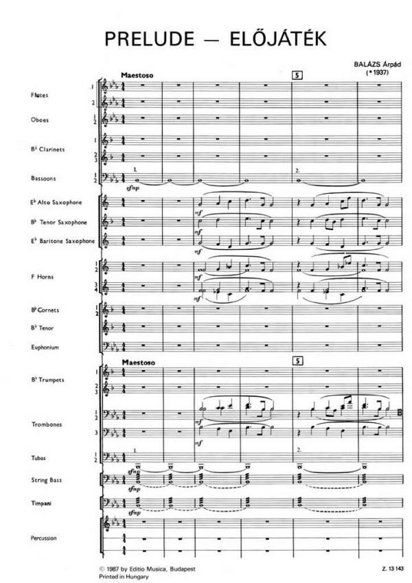 Balázs Árpád Prelude