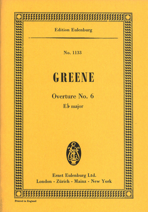 Ouvertüre Nr. 6 Es-Dur