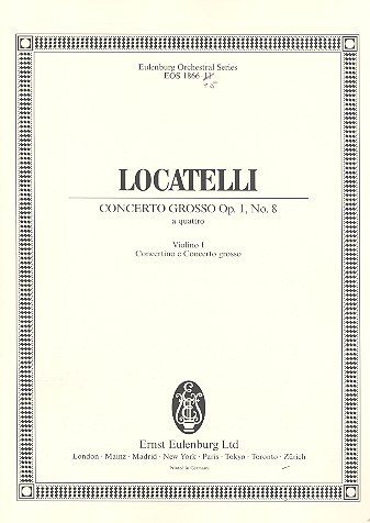 Concerto grosso f-Moll op.1,8