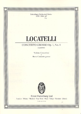 Concerto grosso f-Moll op.1,8