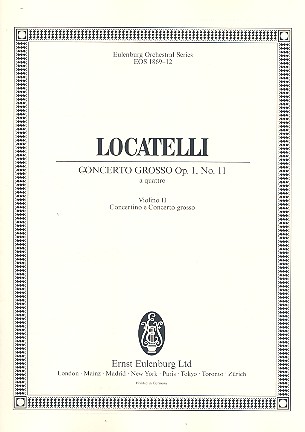 Concerto grosso op. 1,11 für 2 Violinen,