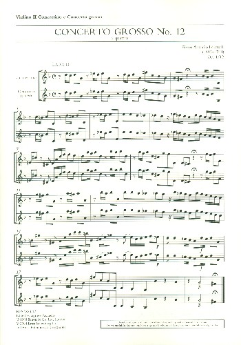 Concerto grosso op.1,12