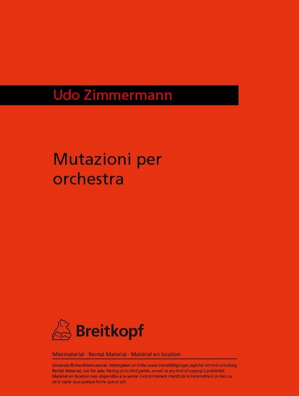 Mutazioni per Orchestra