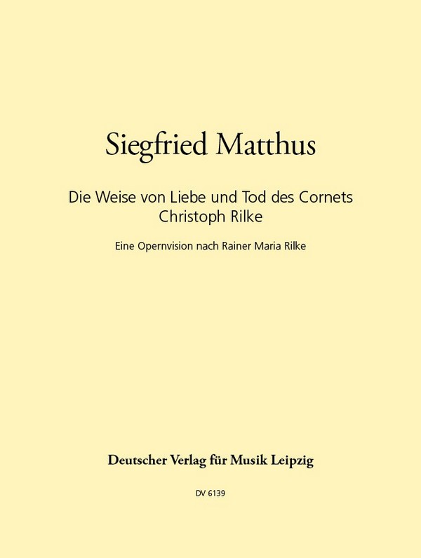 Weise von Liebe und Tod