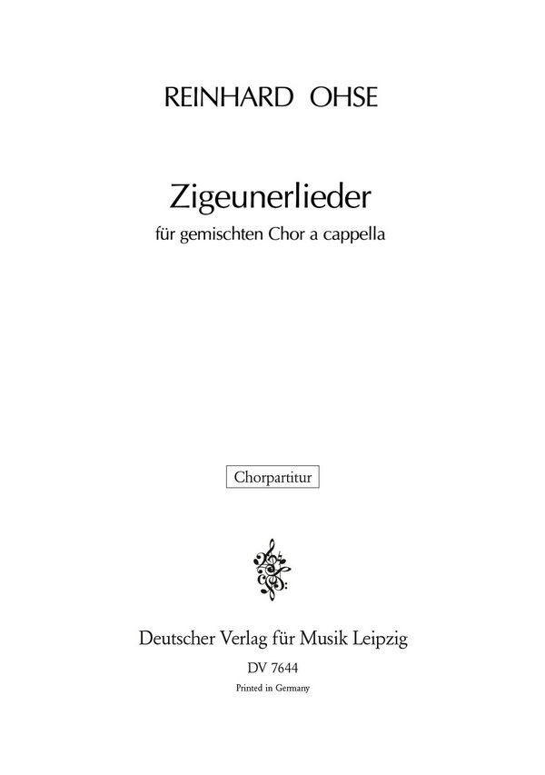 Zigeunerlieder