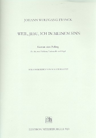 Weil Jesu ich in meinem Sinn