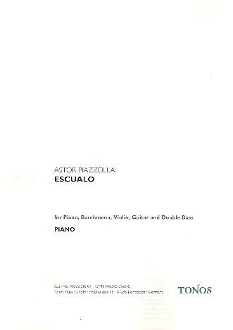 Escualo für Klavier, Bandoneon, Violine,