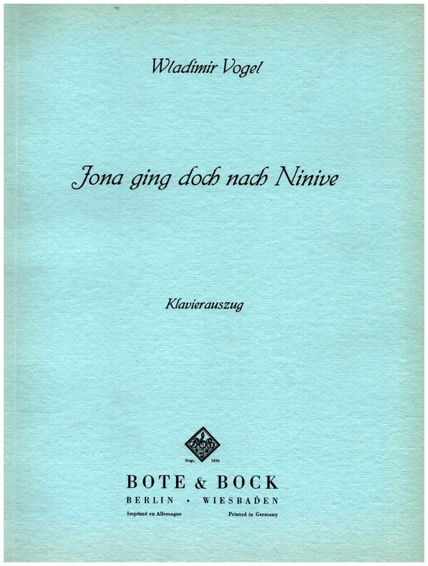 Jona ging doch nach Ninive