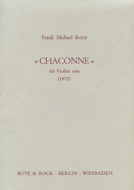 Chaconne