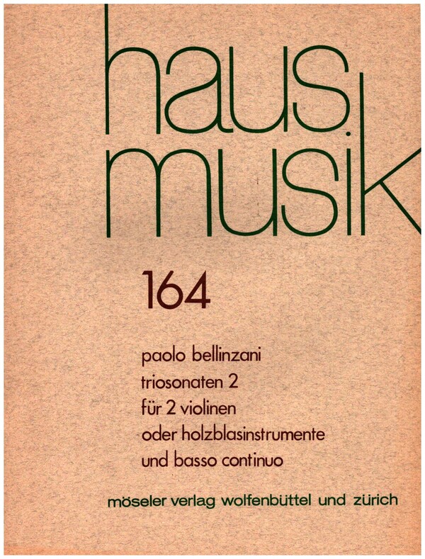 Triosonaten Band 2
