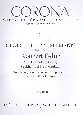 Konzert F-Dur TWV 52:F1