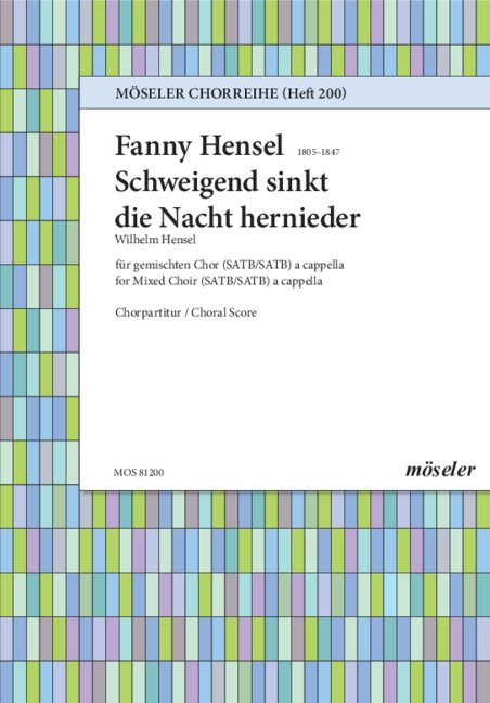 Hensel, Fanny Schweigend sinkt die Nacht hernieder