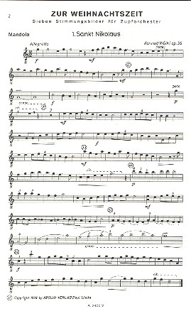 Zur Weihnachtszeit op.95