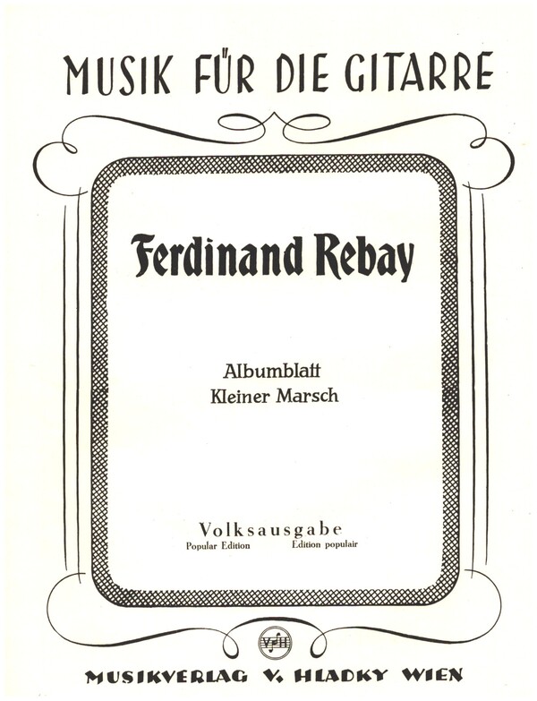 Albumblatt und Kleiner Marsch