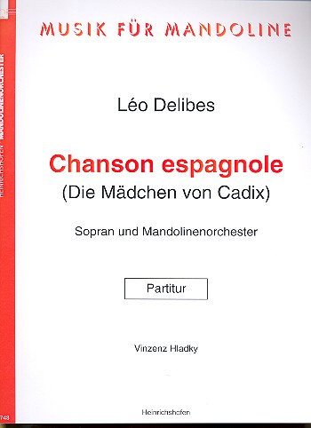 Chanson espagnole für Sopran und