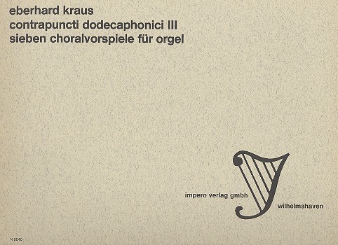 Contrapuncti dodecaphonici III