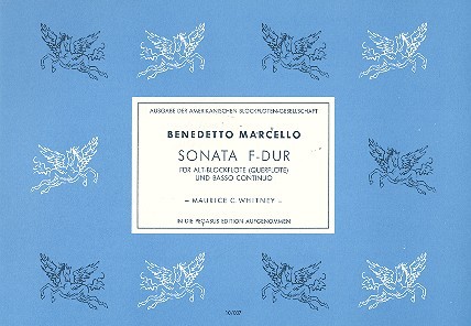 Sonata F-dur für Alt-Blockflöte (Querflöte)