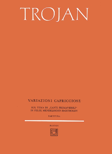 Variazioni Capricciose  - Rozmarne Variace, na Téma "Jarni Pisné"