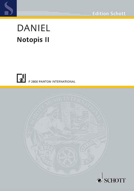 Notopis II  - Notenhefte