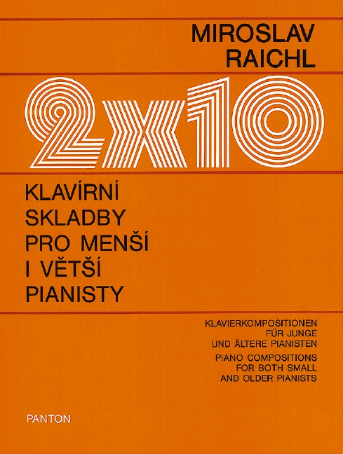 2 x 10 Klavierkompositionen  - für junge und ältere Pianisten
