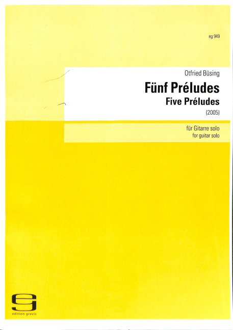 Fünf Préludes